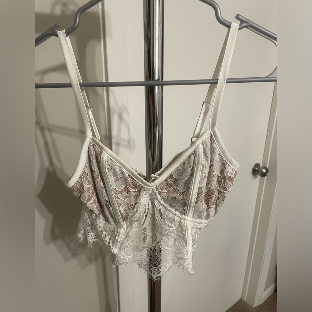 Tiger Mist Emery Top - White - Picture 2 of 4